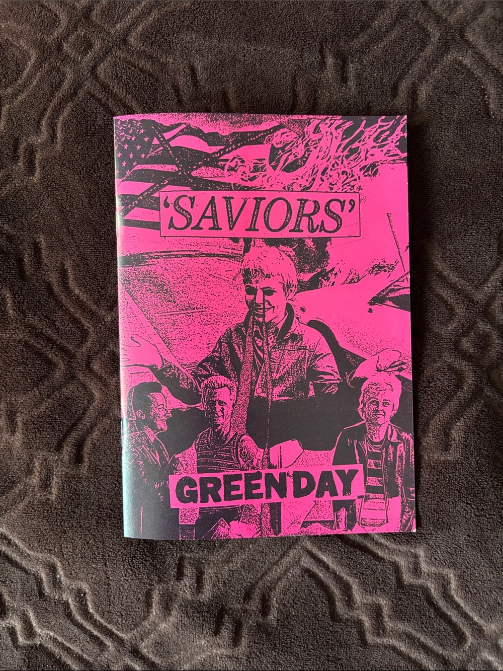 Green Day "Saviors" Album Launch Party Lyric Book